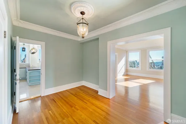 a view interior of the house and livingroom with wooden floor