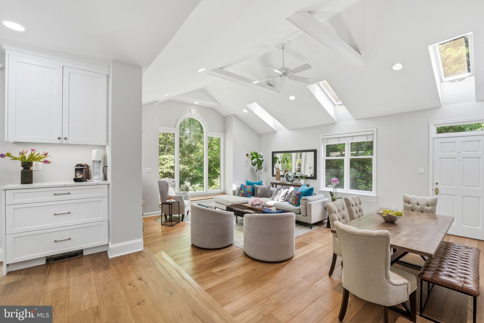 969 Spencer Road McLean, VA 22102 - Photo 11 of 56 Family room addition with soaring vaulted ceilings