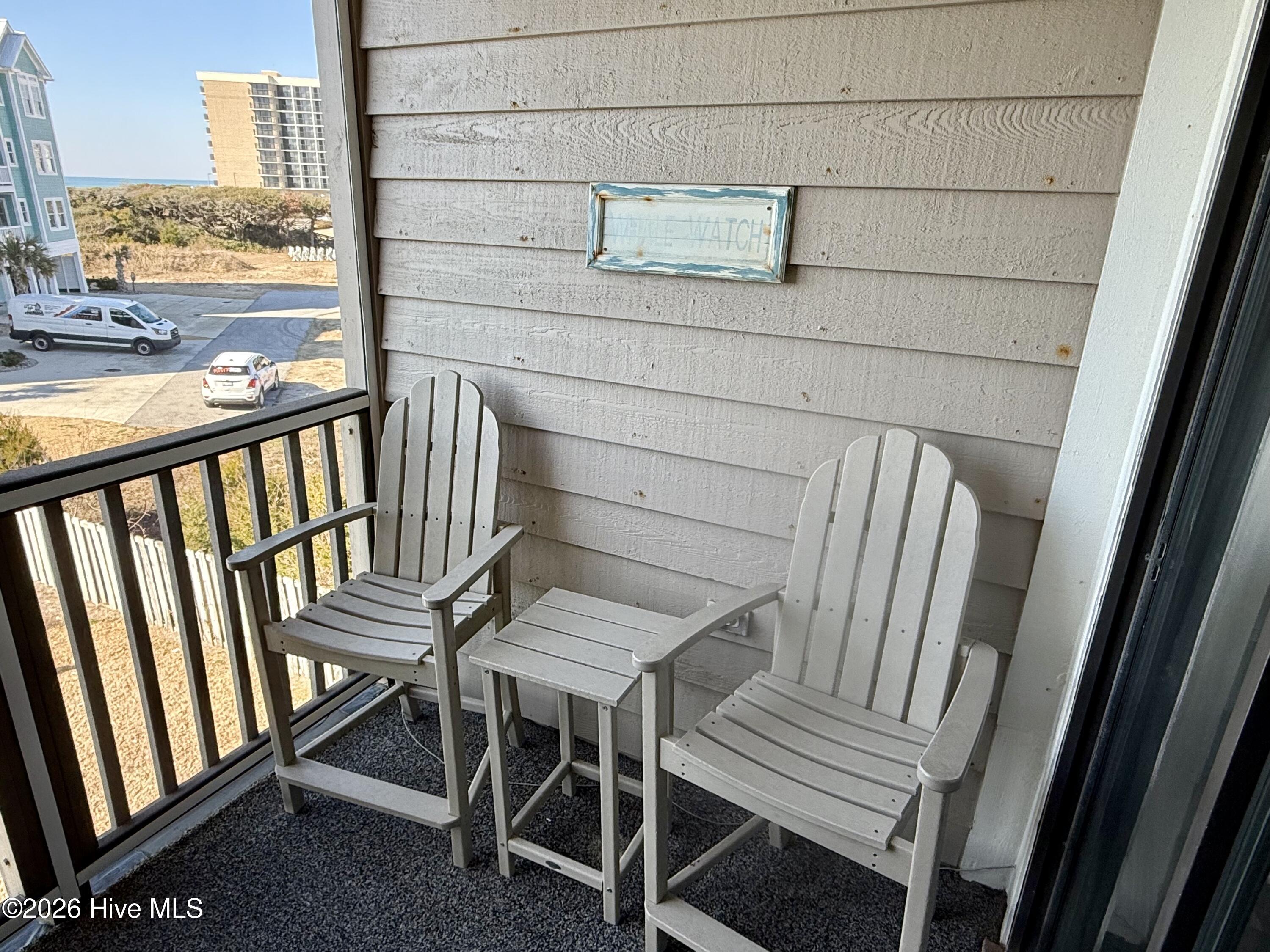 2511 West Fort Macon Road, Unit 211B Atlantic Beach, NC 28512 - Photo 19 of 38 Screened-in porch