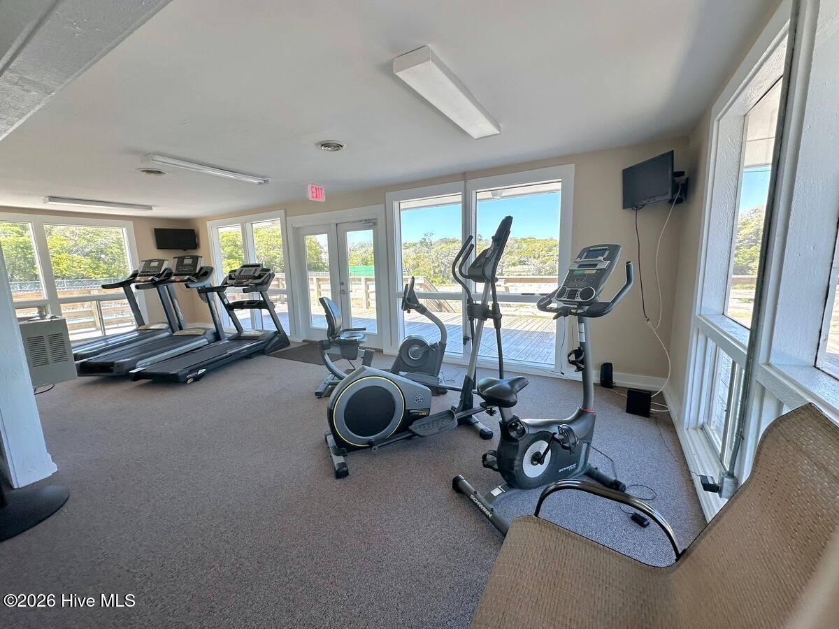 2511 West Fort Macon Road, Unit 211B Atlantic Beach, NC 28512 - Photo 35 of 38 Community Gym
