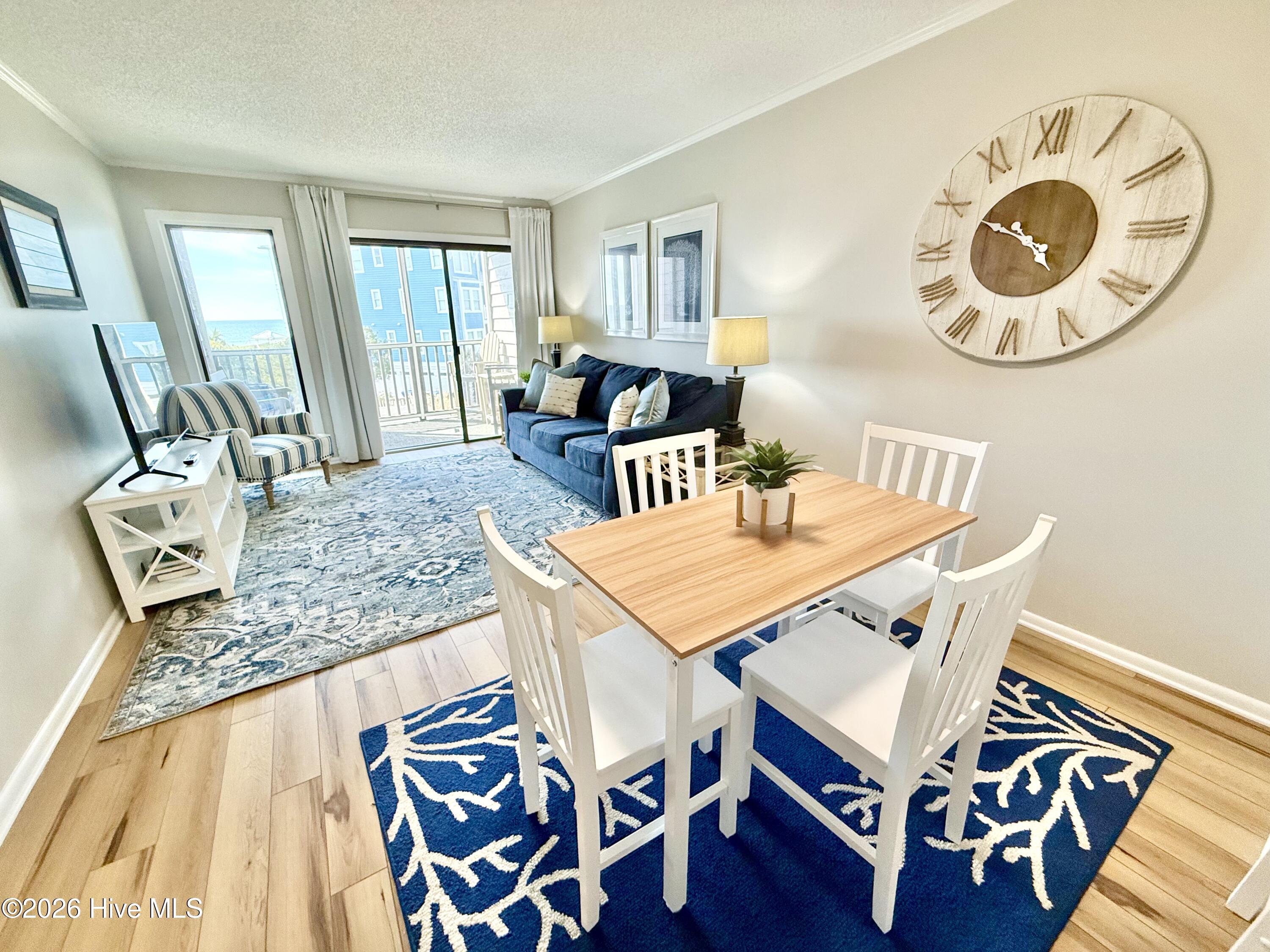 2511 West Fort Macon Road, Unit 211B Atlantic Beach, NC 28512 - Photo 6 of 38 Dining/Living Room