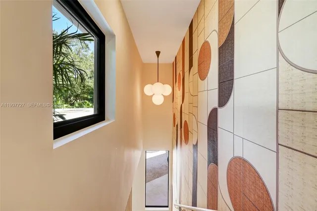 a view of a entryway