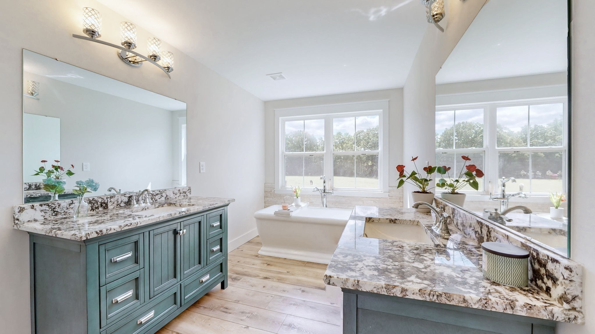 548 Buddy Road Burns, TN 37029 - Photo 19 of 47 a living room with granite countertop furniture and a potted plant