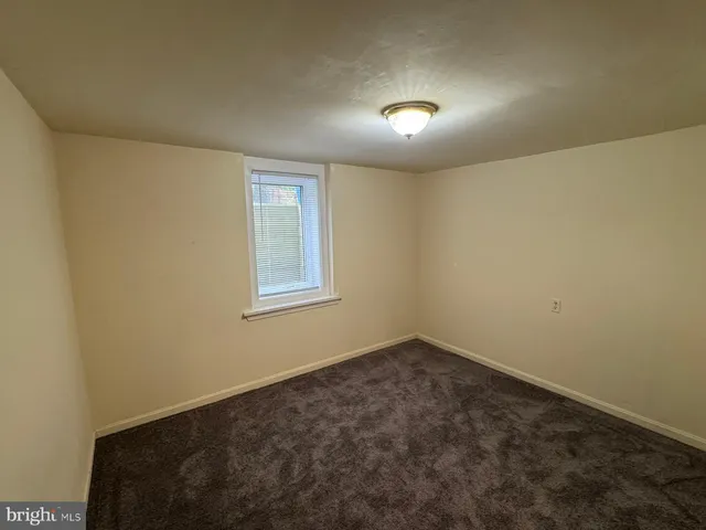 an empty room with a empty space