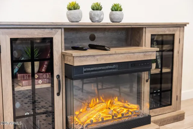 a view of an house with backyard space and porch
