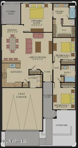 a view of a lake with houses in background