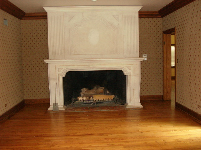 149 Algonquin Road Zion, IL 60099 - Photo 8 of 25 a living room with a fireplace