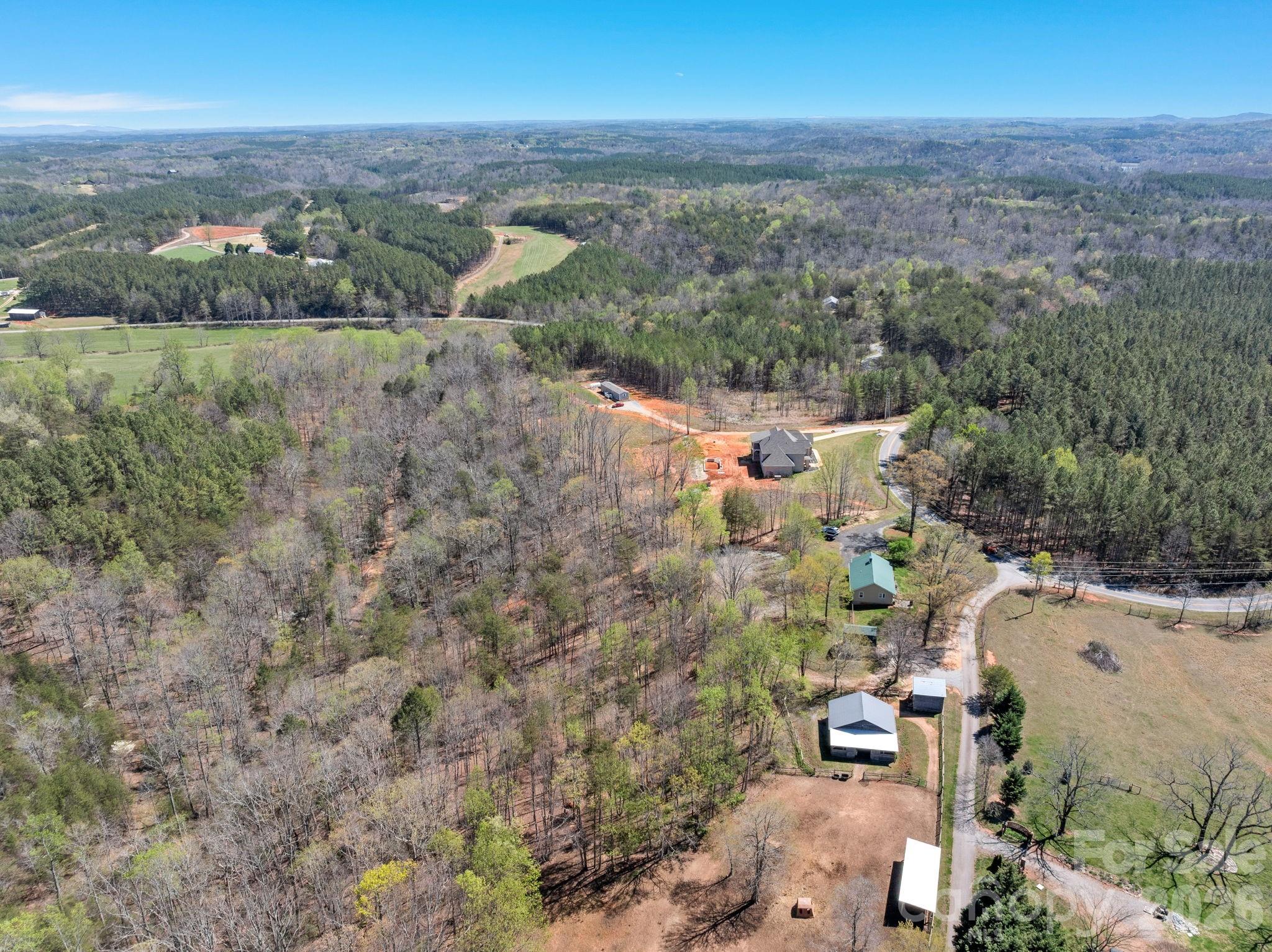 1434 Lake Adger Road Mill Spring, NC 28756 - Photo 42 of 47 an aerial view of a city