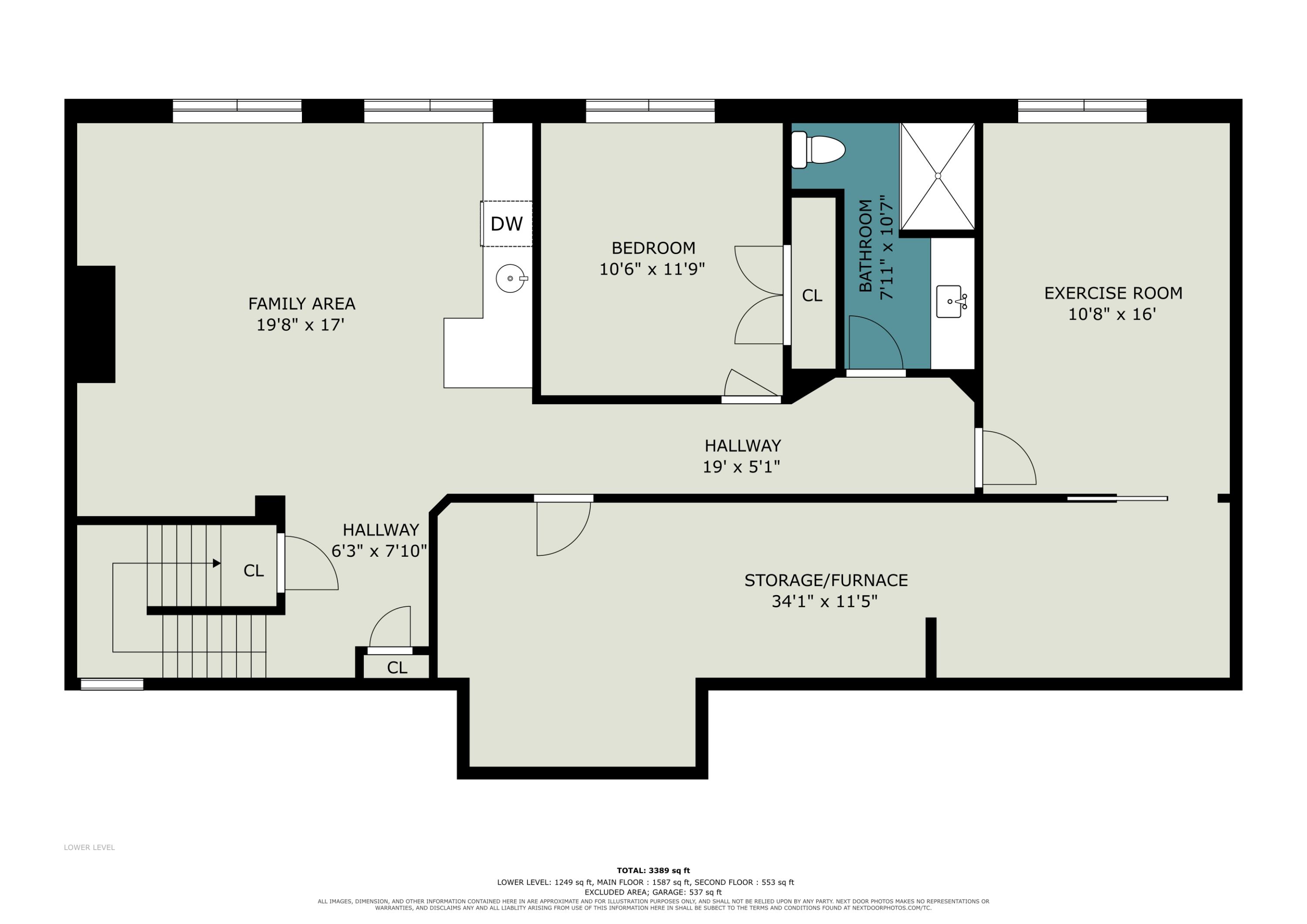 16033 Waterleaf Trail Spring Lake, MI 49456 - Photo 67 of 72 16033_waterleaf_trail_lower_level_with_s