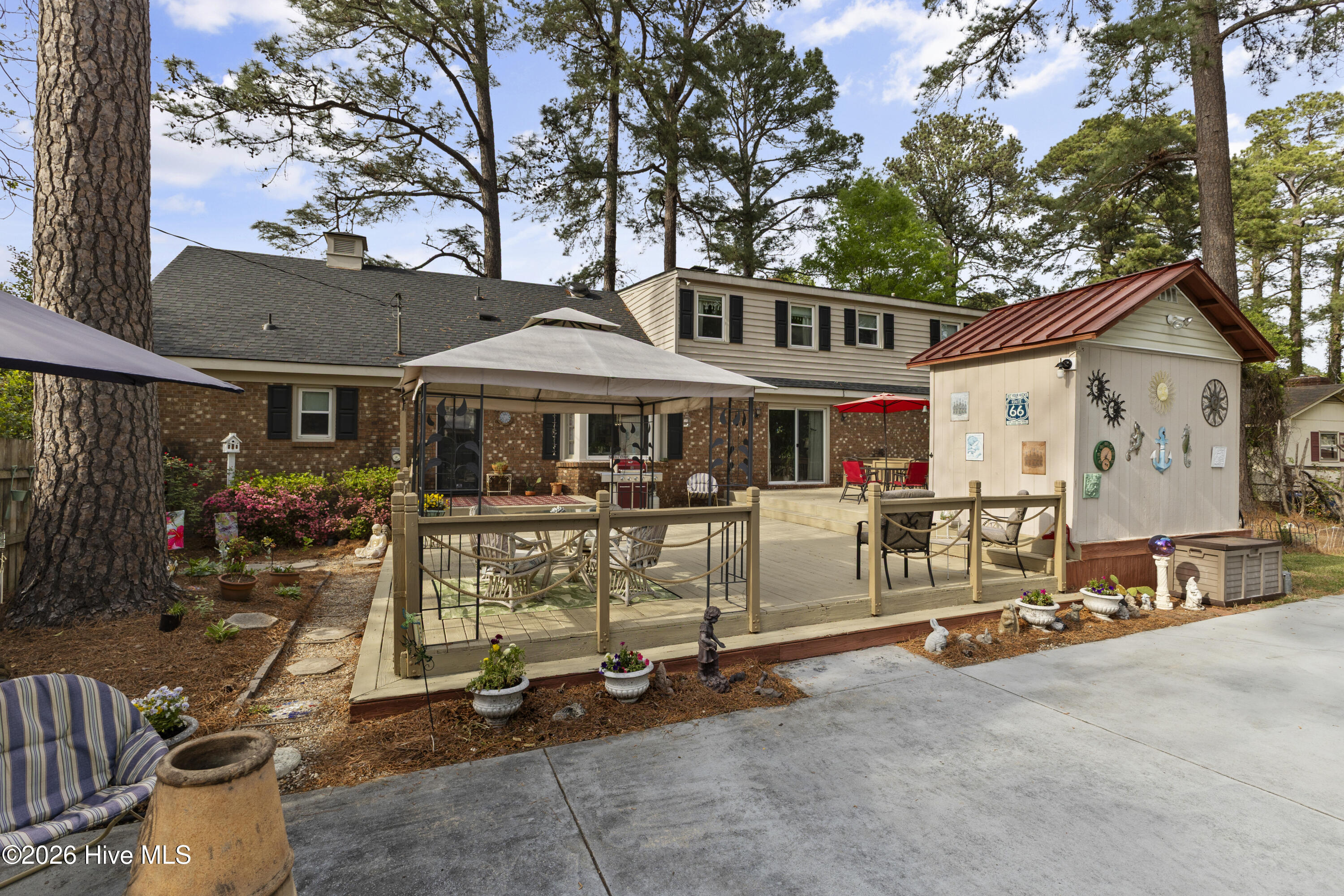 1721 Bethlehem Road Rocky Mount, NC 27803 - Photo 11 of 39 View of Deck from Pool Area