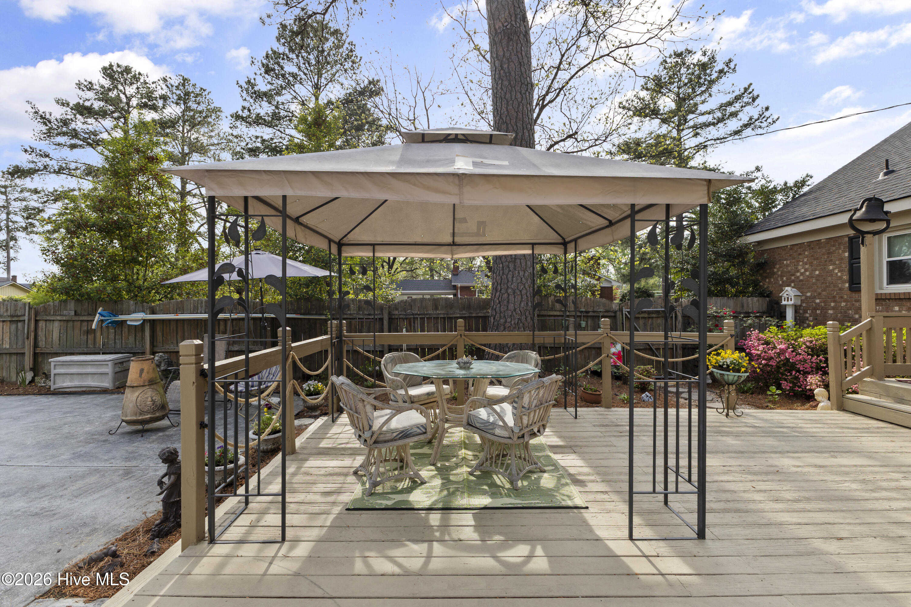 1721 Bethlehem Road Rocky Mount, NC 27803 - Photo 10 of 39 Pergola