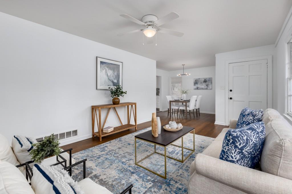 282 Willis Mill Road Southwest Atlanta, GA 30311 - Photo 3 of 25 a living room with furniture and a window