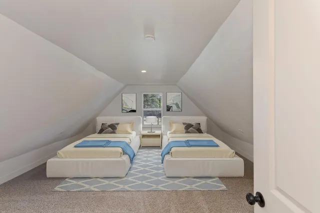view of living room with furniture and rug