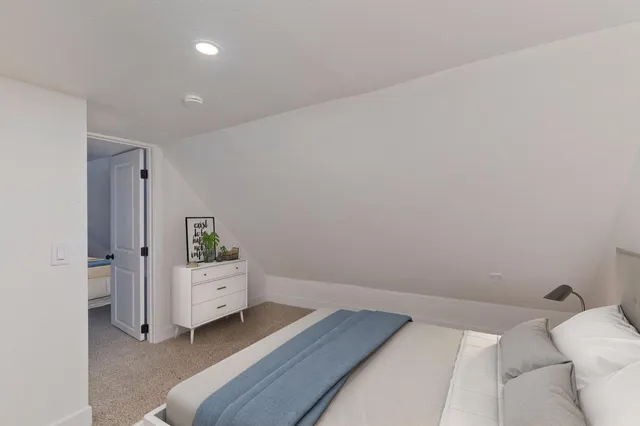 a room with a bed and a couch