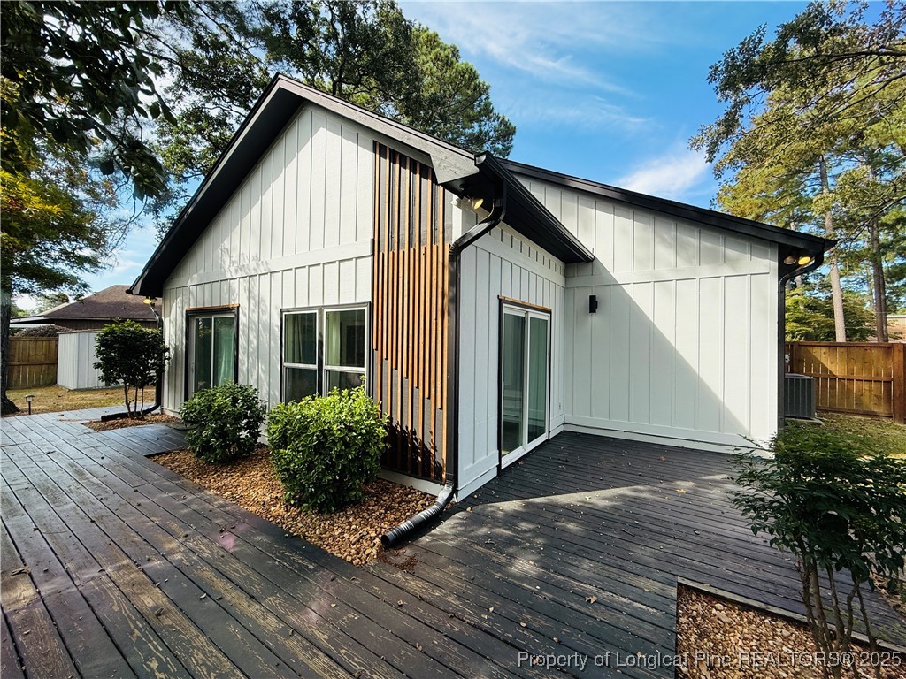 300 Wedge Court Hope Mills, NC 28348 - Photo 23 of 26 a view of backyard of house