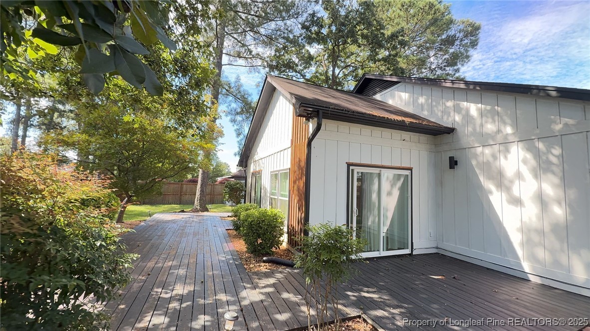 300 Wedge Court Hope Mills, NC 28348 - Photo 24 of 26 a view of a house with a yard