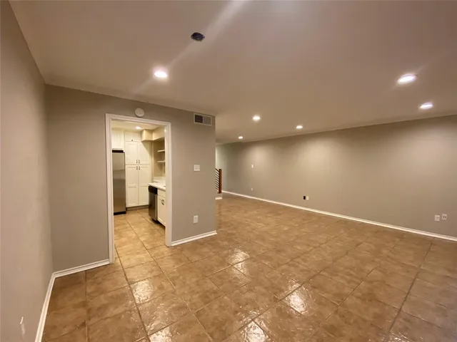 a view of a livingroom with a fireplace
