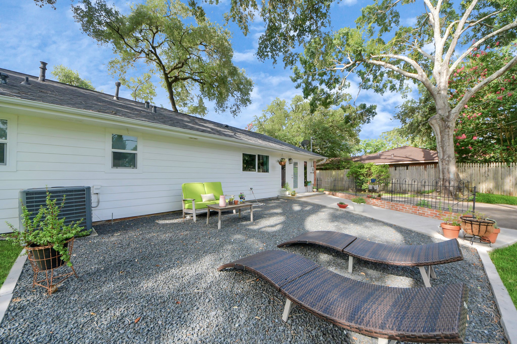 205 Cedar Lane El Lago, TX 77586 - Photo 34 of 44 a view of a house with backyard and sitting area