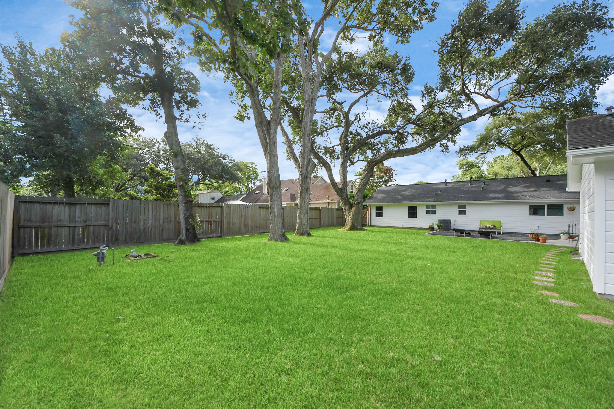 205 Cedar Lane El Lago, TX 77586 - Photo 39 of 44 a view of a house with a back yard