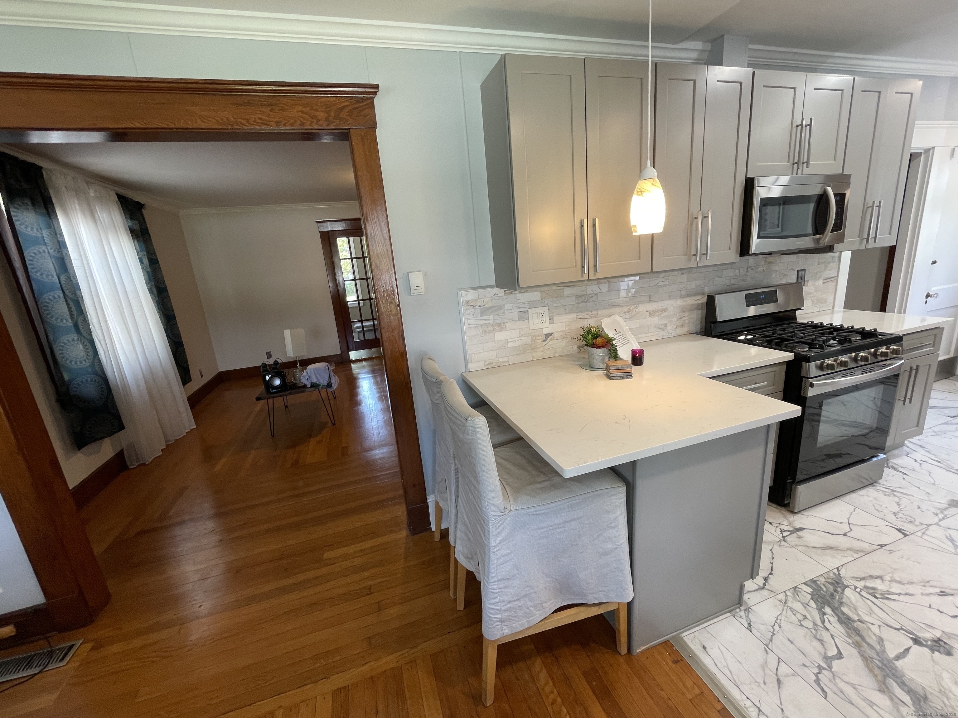 33 Mather Street Hamden, CT 06517 - Photo 14 of 22 a kitchen with a sink appliances and cabinets
