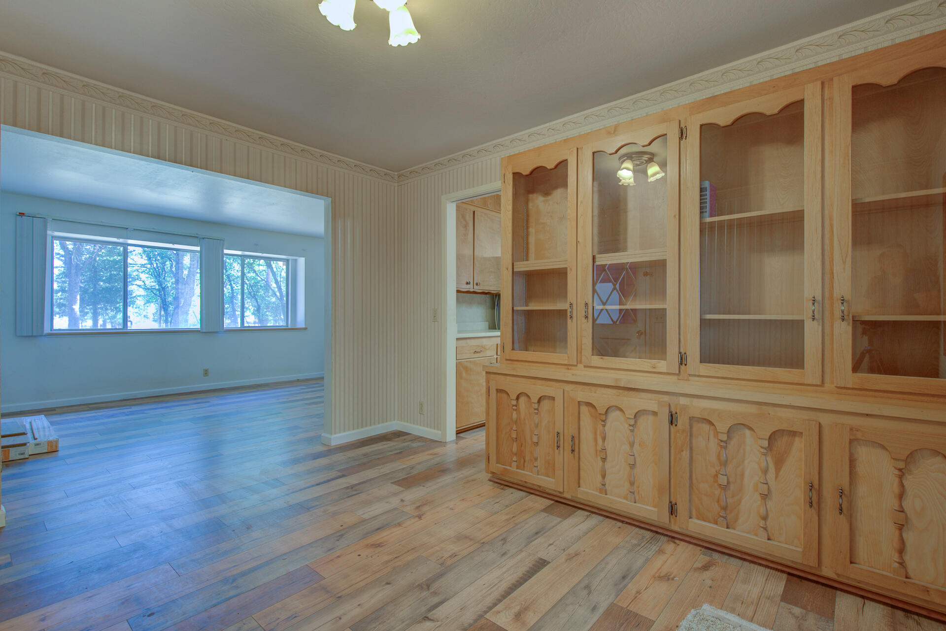 21694 Cassel Road Cassel, CA 96016 - Photo 13 of 65 a view of an empty room with window and wooden floor