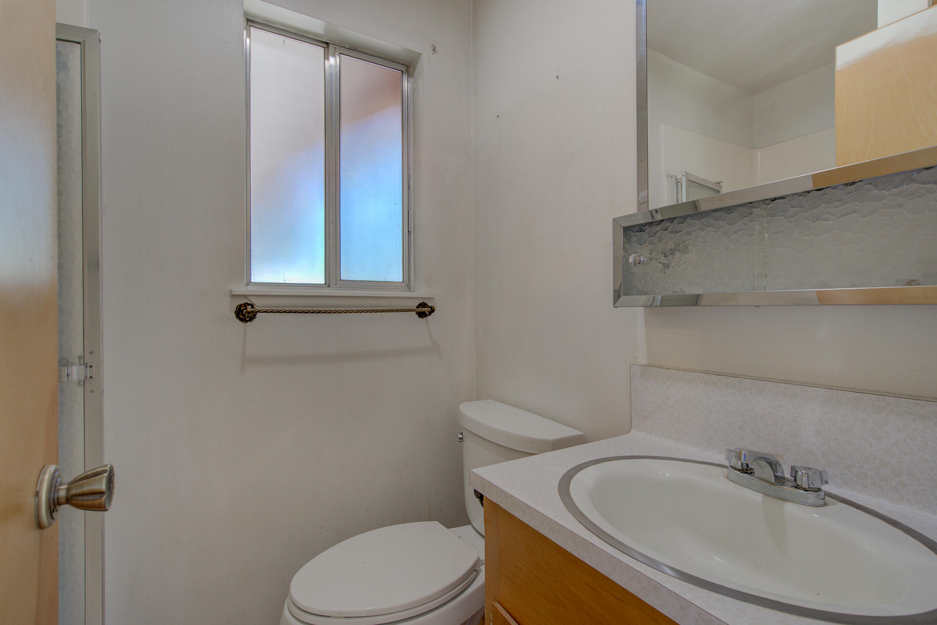 21694 Cassel Road Cassel, CA 96016 - Photo 37 of 65 a bathroom with a sink a toilet and mirror