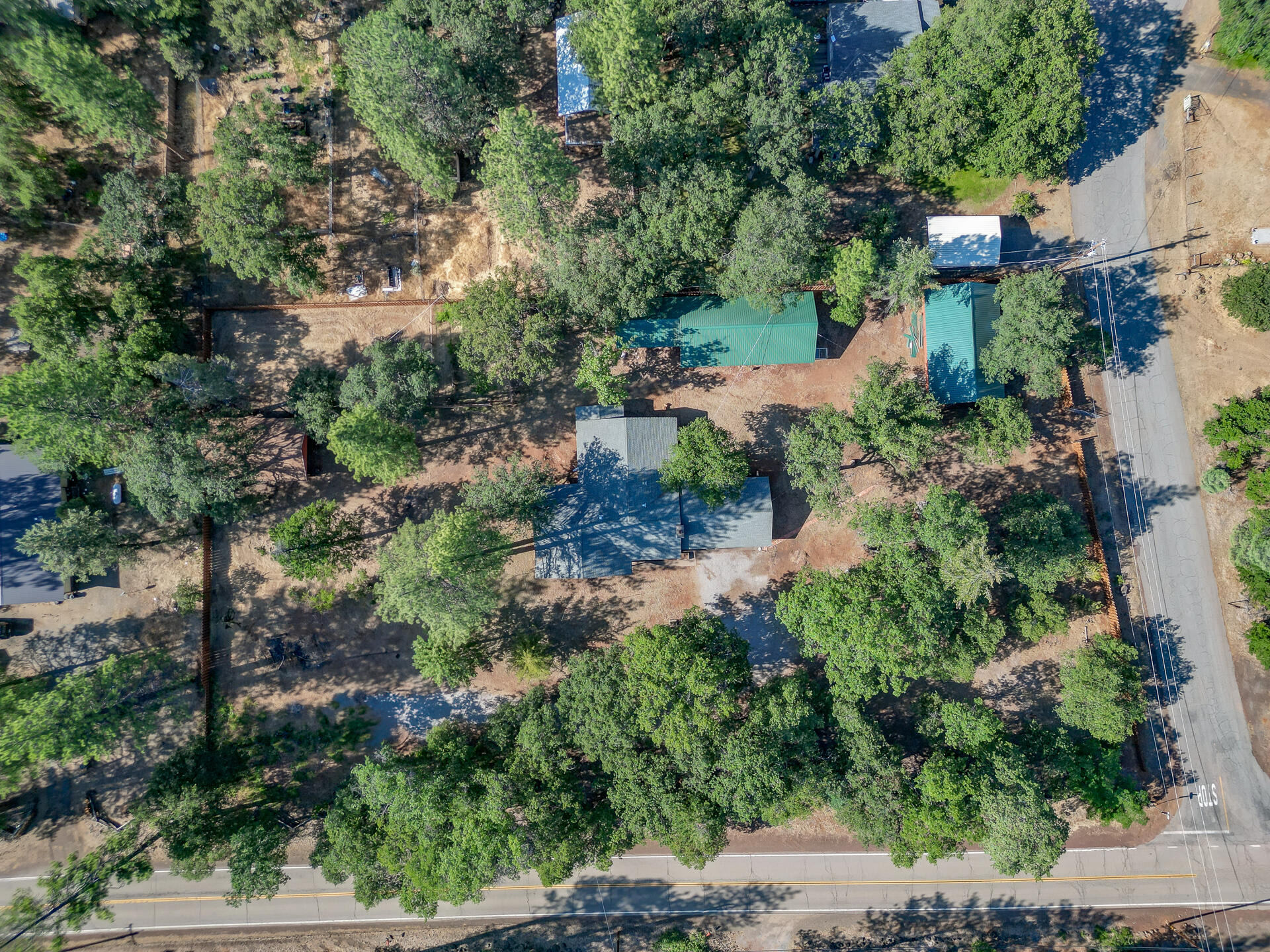 21694 Cassel Road Cassel, CA 96016 - Photo 59 of 65 an aerial view of residential house with outdoor space