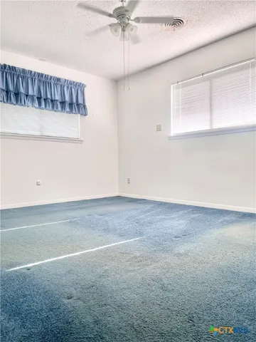 a view of a room with an empty space