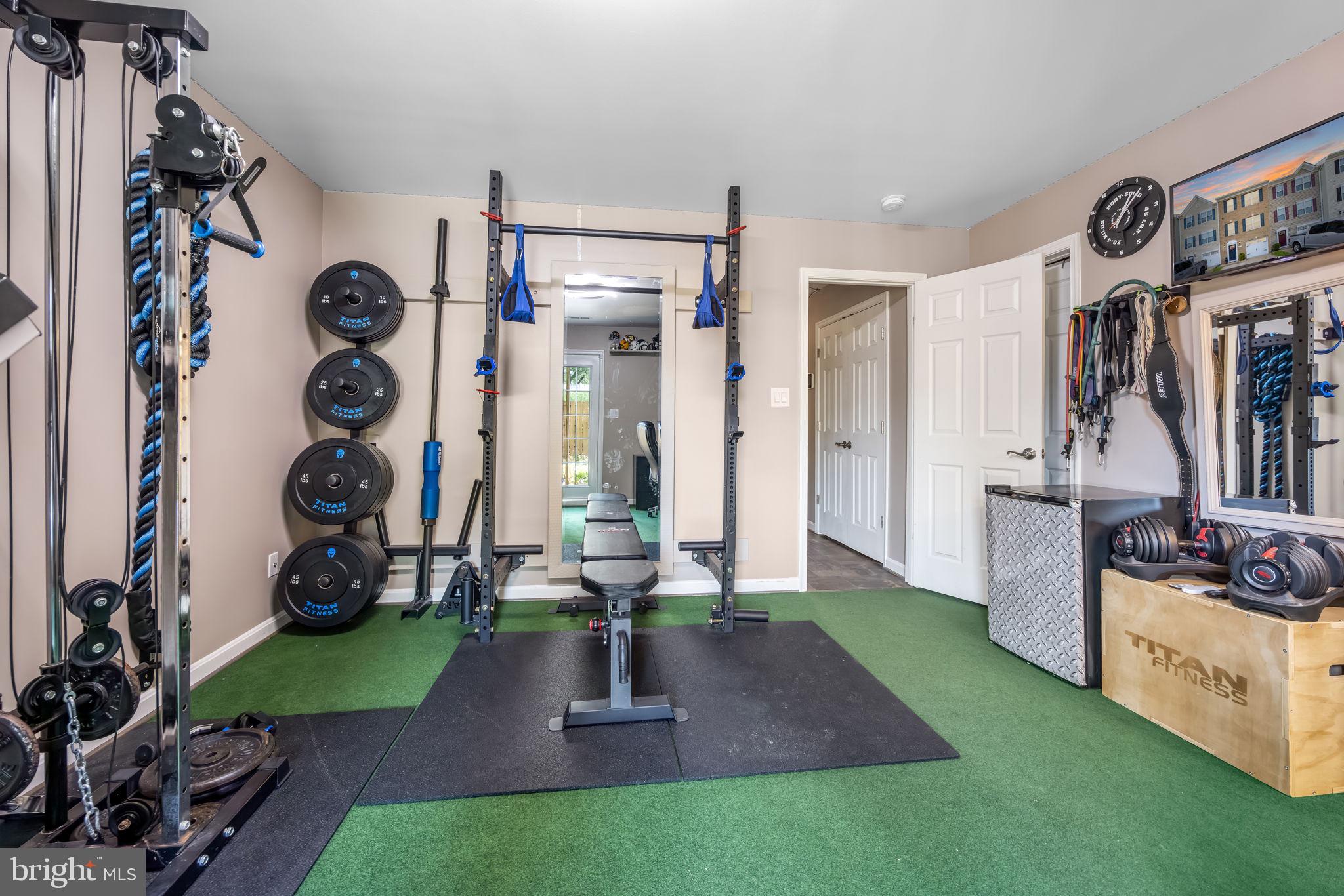 4719 Wensel Road Fredericksburg, VA 22408 - Photo 28 of 36 Home gym with modern equipment.