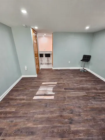 a view of a room with a sink