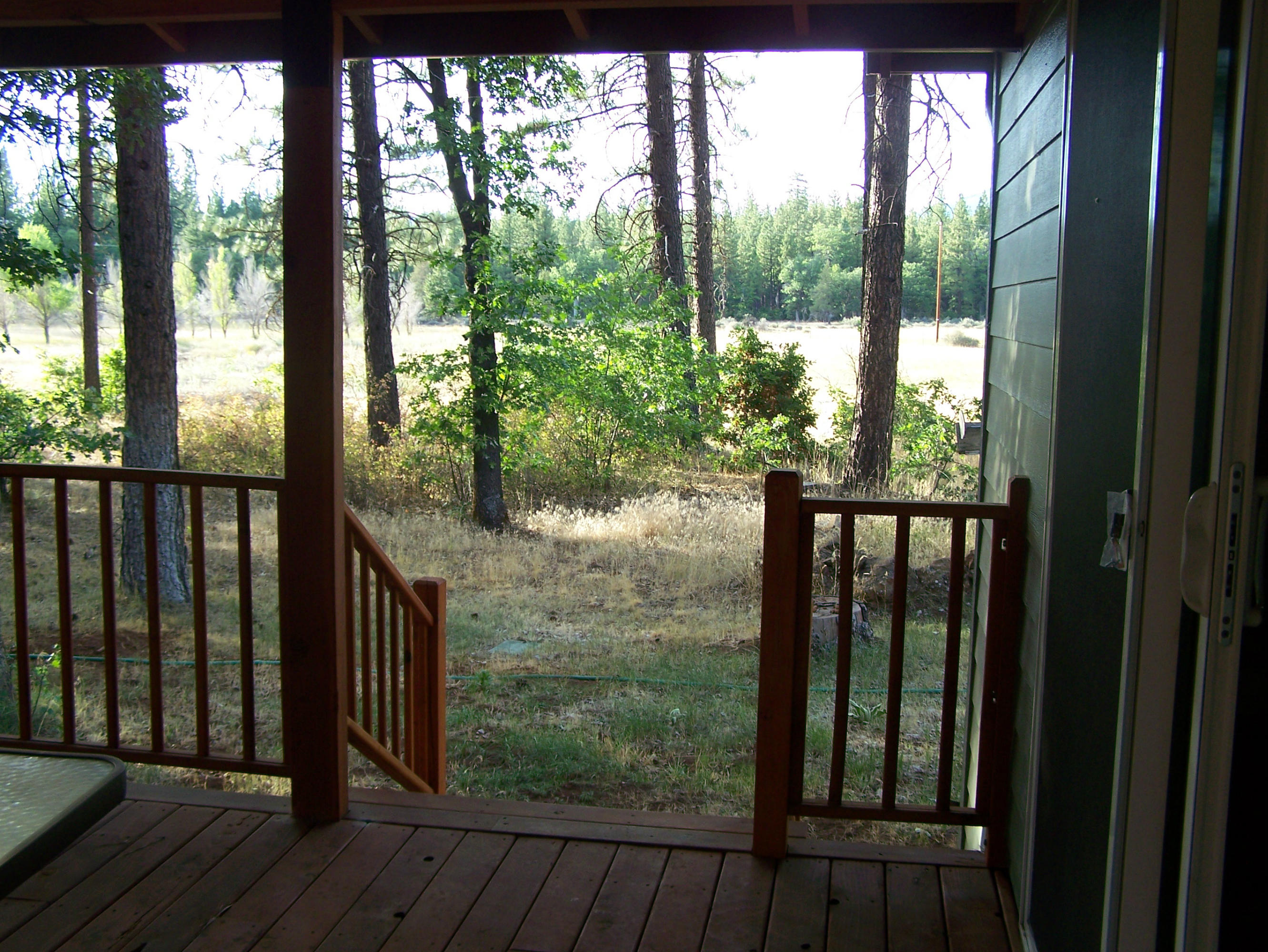 315 Schneider Ranch Road McArthur, CA 96056 - Photo 14 of 16 a view of a wooden deck