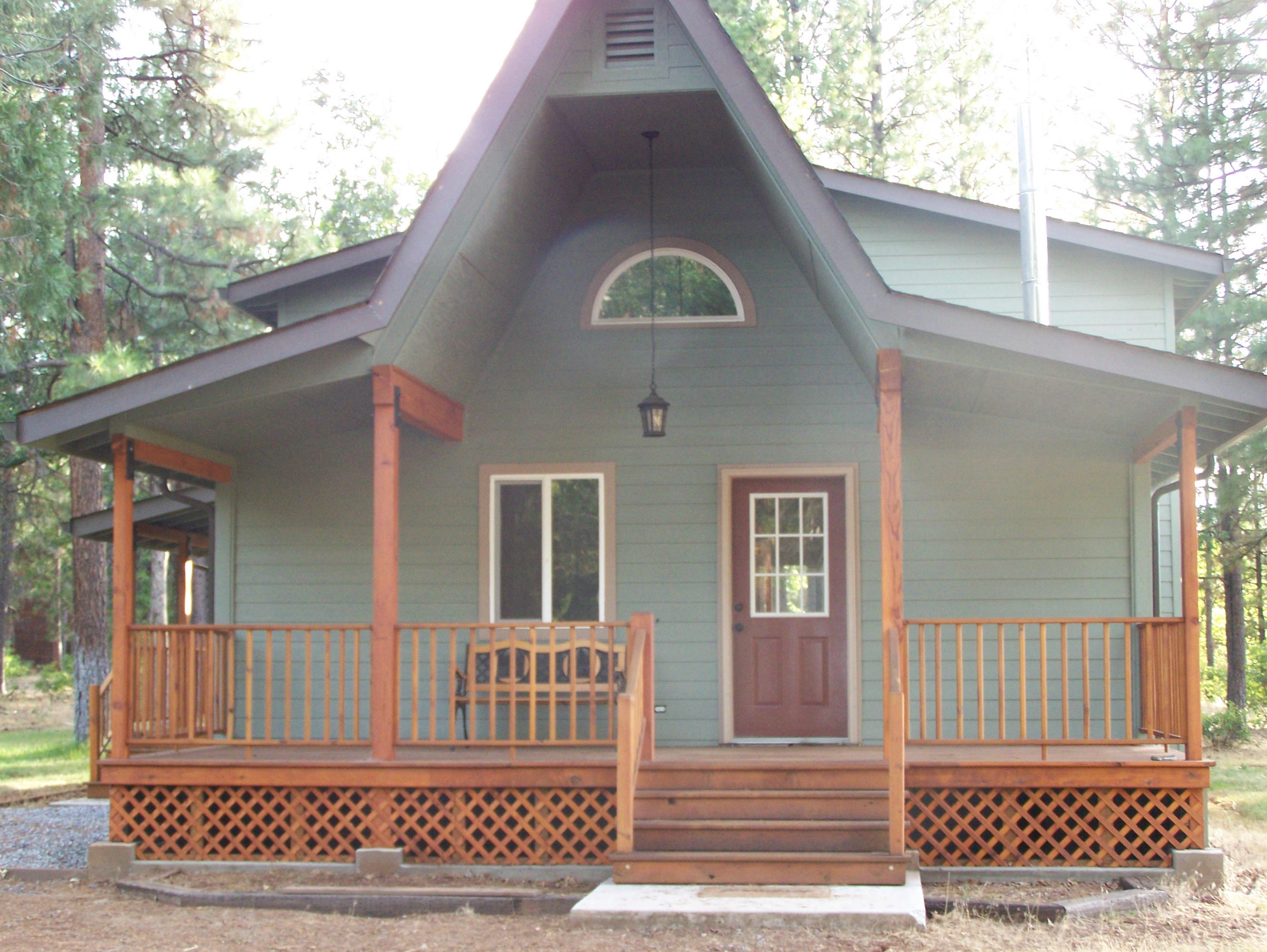 315 Schneider Ranch Road McArthur, CA 96056 - Photo 2 of 16 a view of a brick house with a door