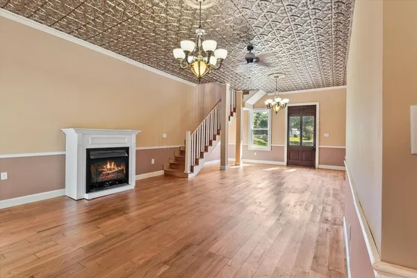 a view of a indoor swimming pool and outdoor space