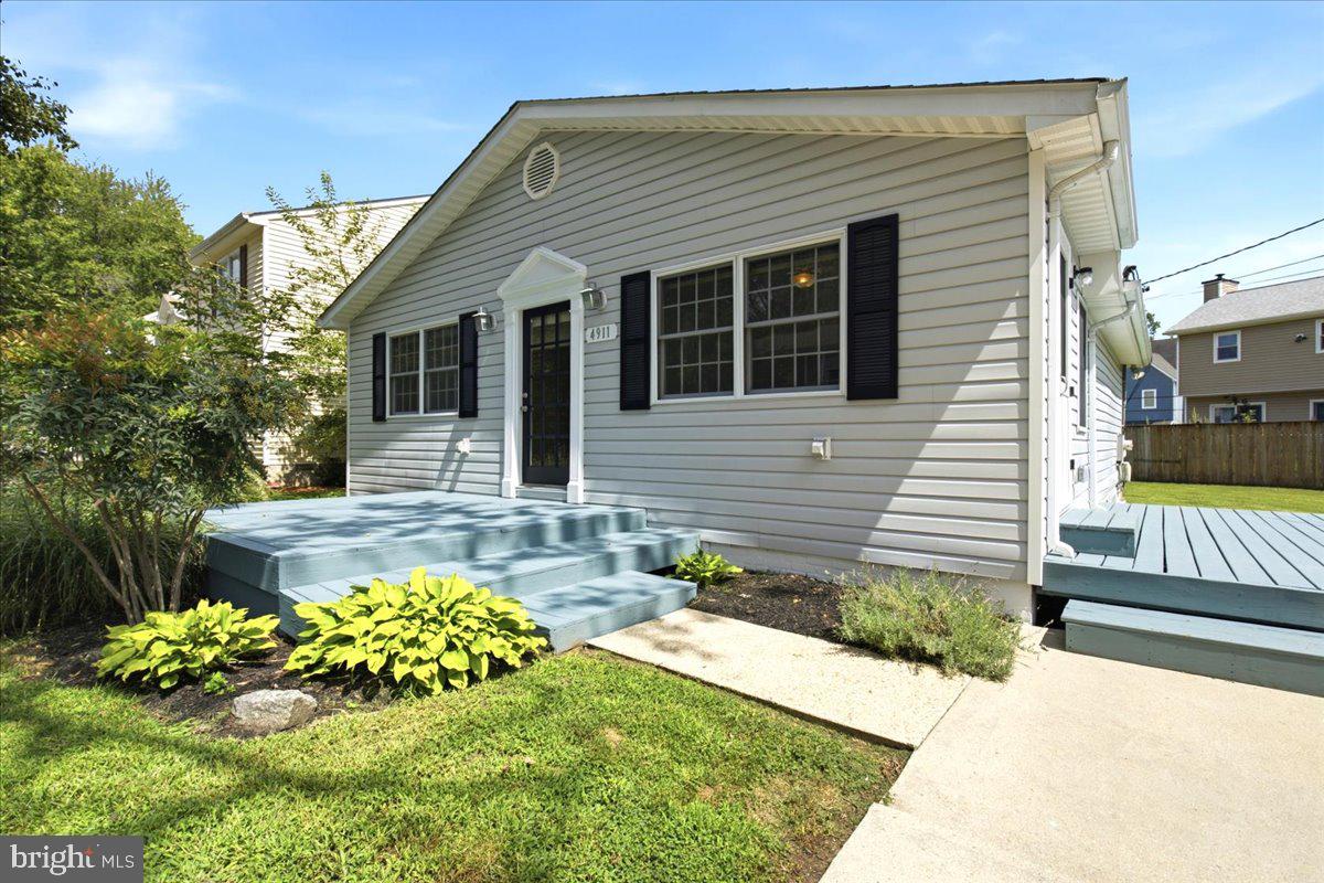 Front Door and Front Deck