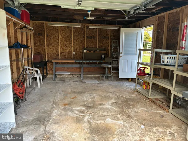 a view of storage and utility room