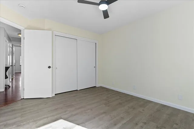 wooden floor in an empty room