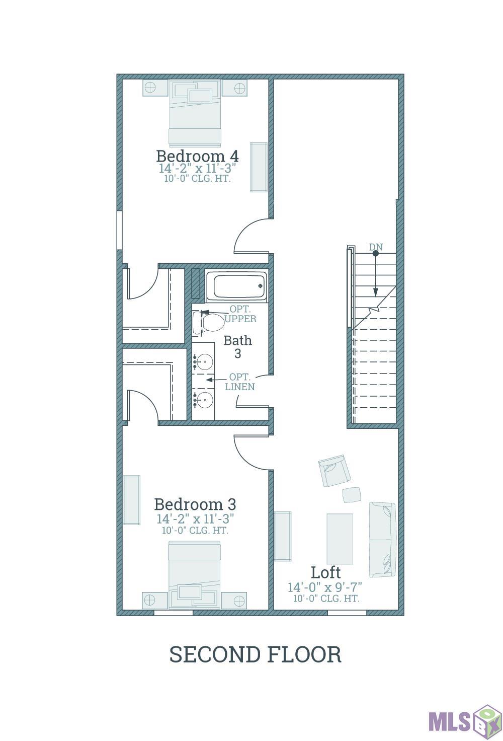 5232 Rue Du Moulin Baton Rouge, LA 70808 - Photo 15 of 35 Mariette - Second Floor