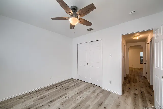 wooden floor in an empty room
