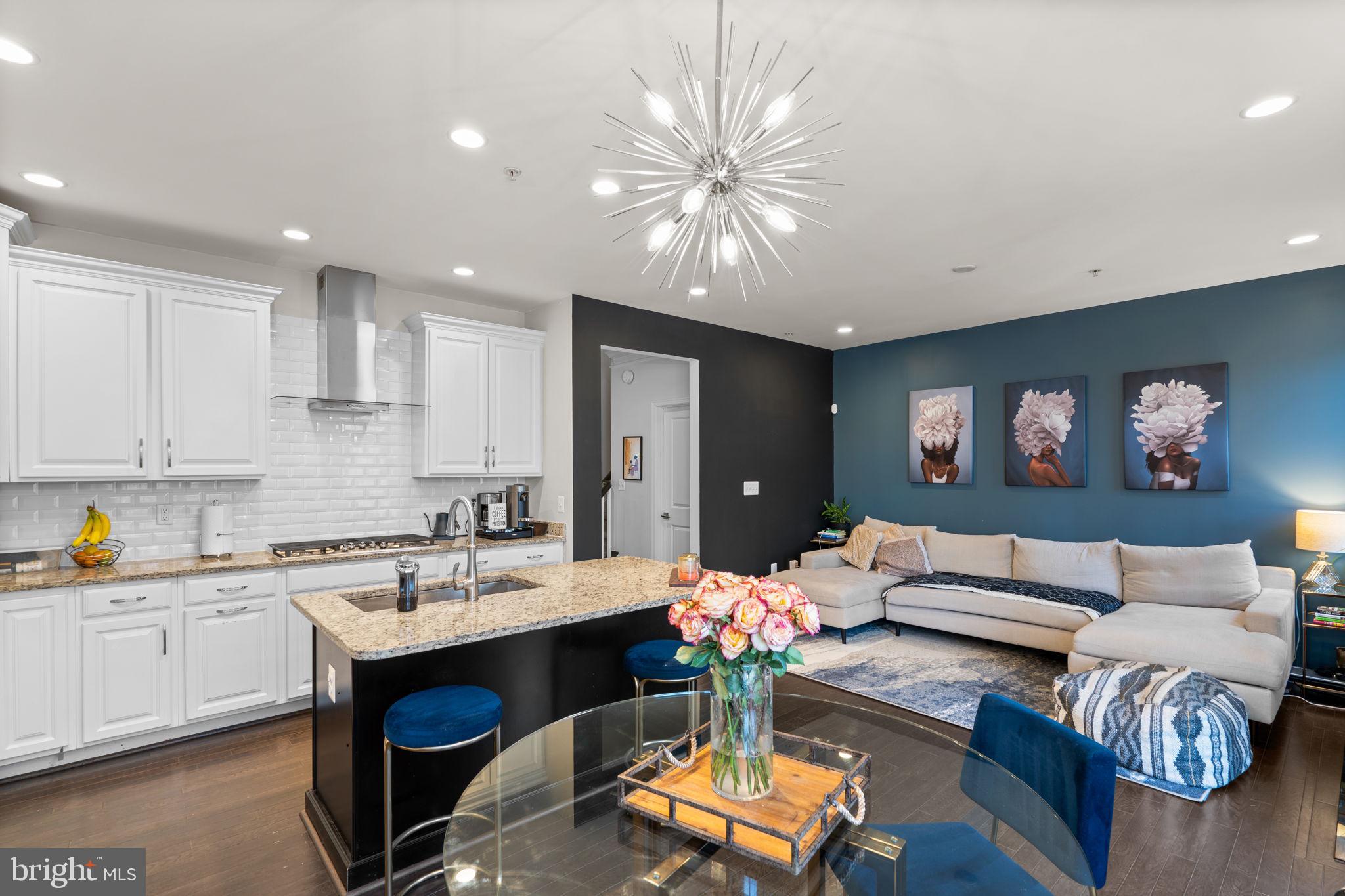 4323 Spring Foal Court Upper Marlboro, MD 20772 - Photo 16 of 49 a living room with furniture and wooden floor