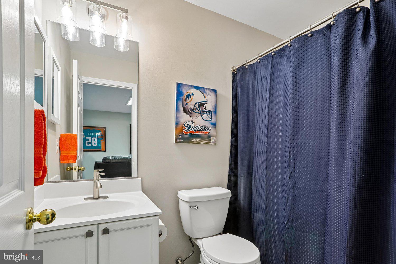 2530 Carrington Way Frederick, MD 21702 - Photo 29 of 38 a bathroom with a sink mirror vanity and toilet