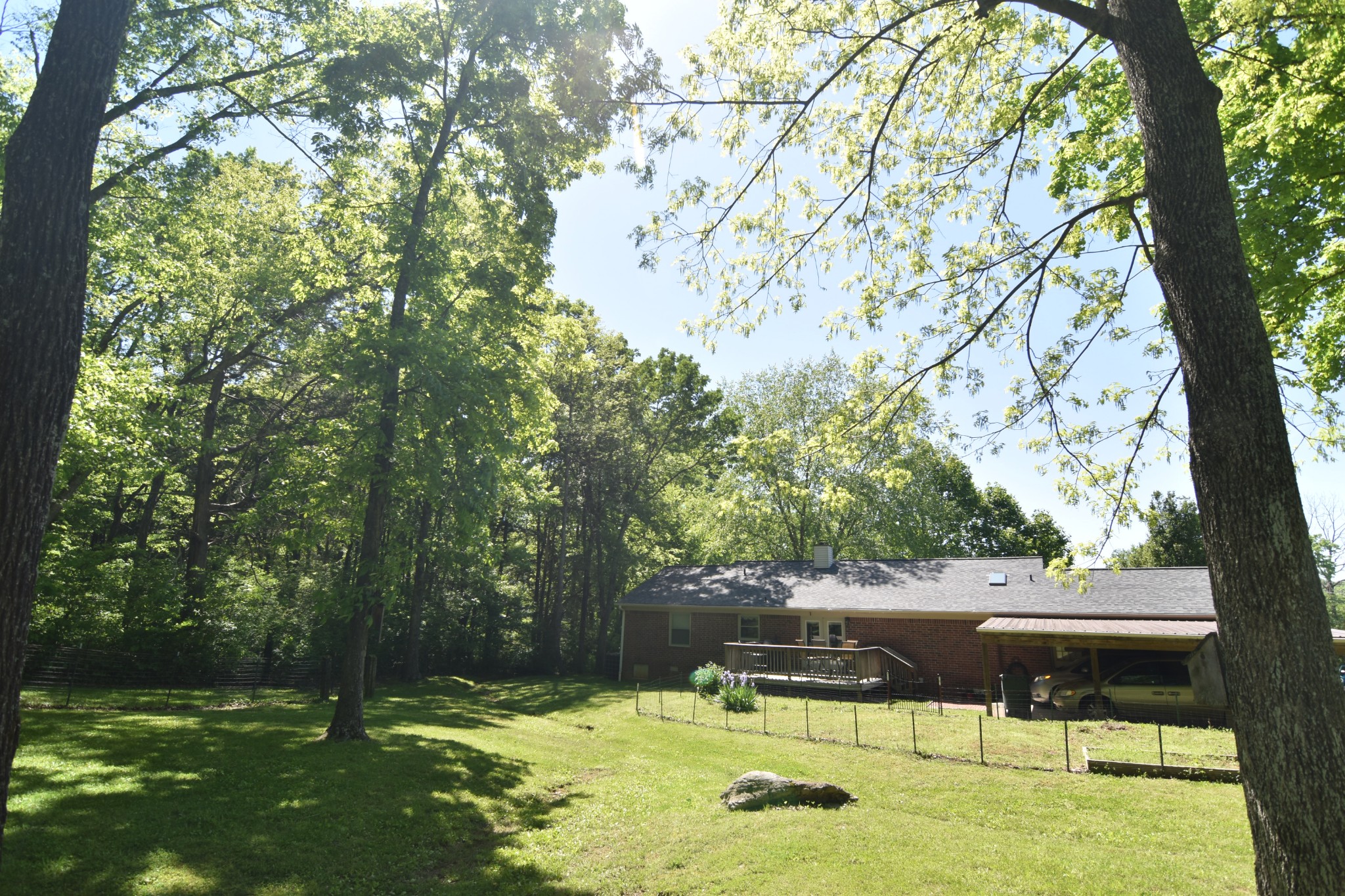 2513 Quarry Road Mount Juliet, TN 37122 - Photo 39 of 42 a backyard of a house with lots of green space