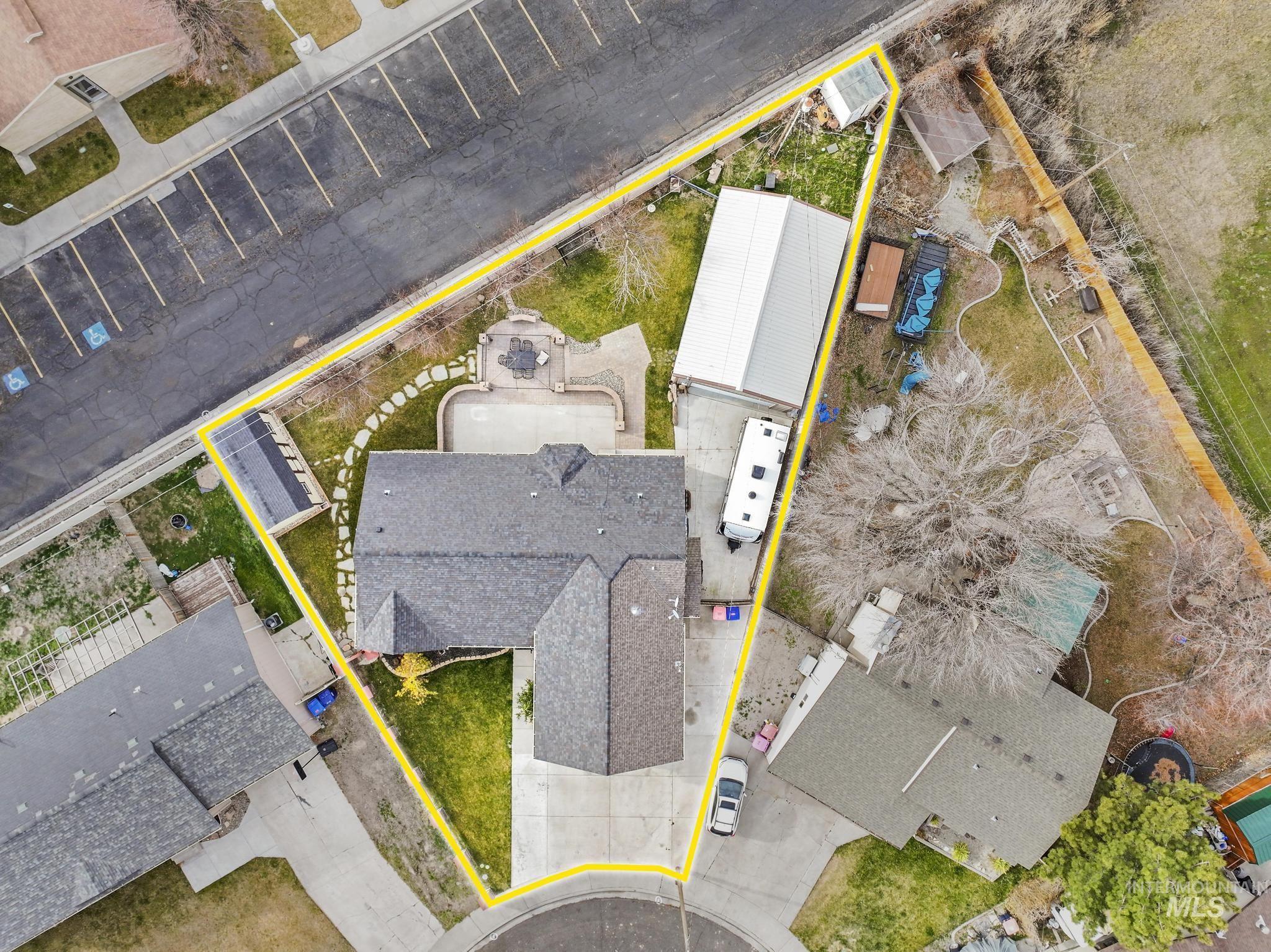 733 Beta Circle Twin Falls, ID 83301 - Photo 50 of 50 Aerial overview of property's location featuring property parcel outlined