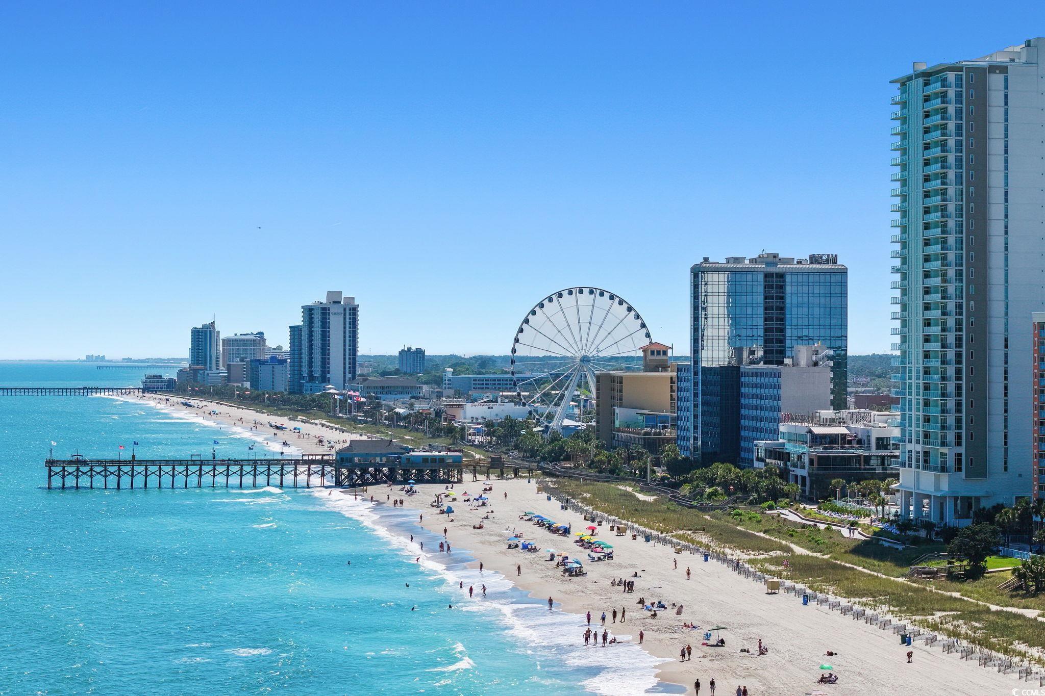 904 3rd Avenue North Myrtle Beach, SC 29577 - Photo 21 of 23 Water view featuring local beach and city skyline