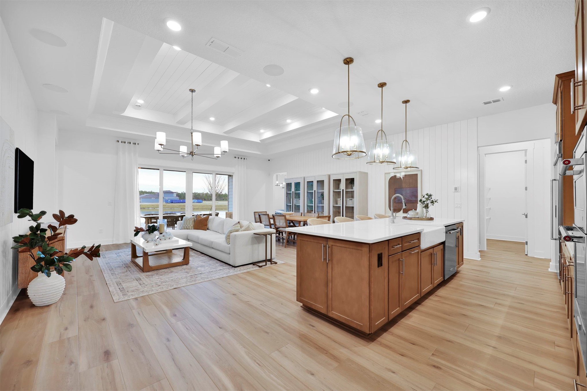 475 Pine Lilly Loop Yulee, FL 32097 - Photo 5 of 24 a large kitchen with stainless steel appliances a lot of counter space