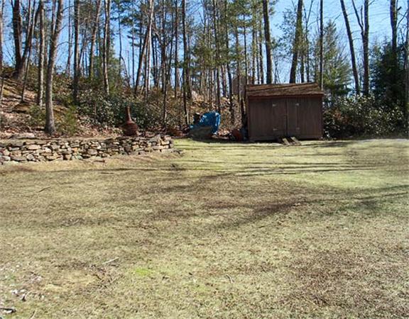 58 Allen Road Sturbridge, MA 01566 - Photo 17 of 18 a view of a backyard of the house