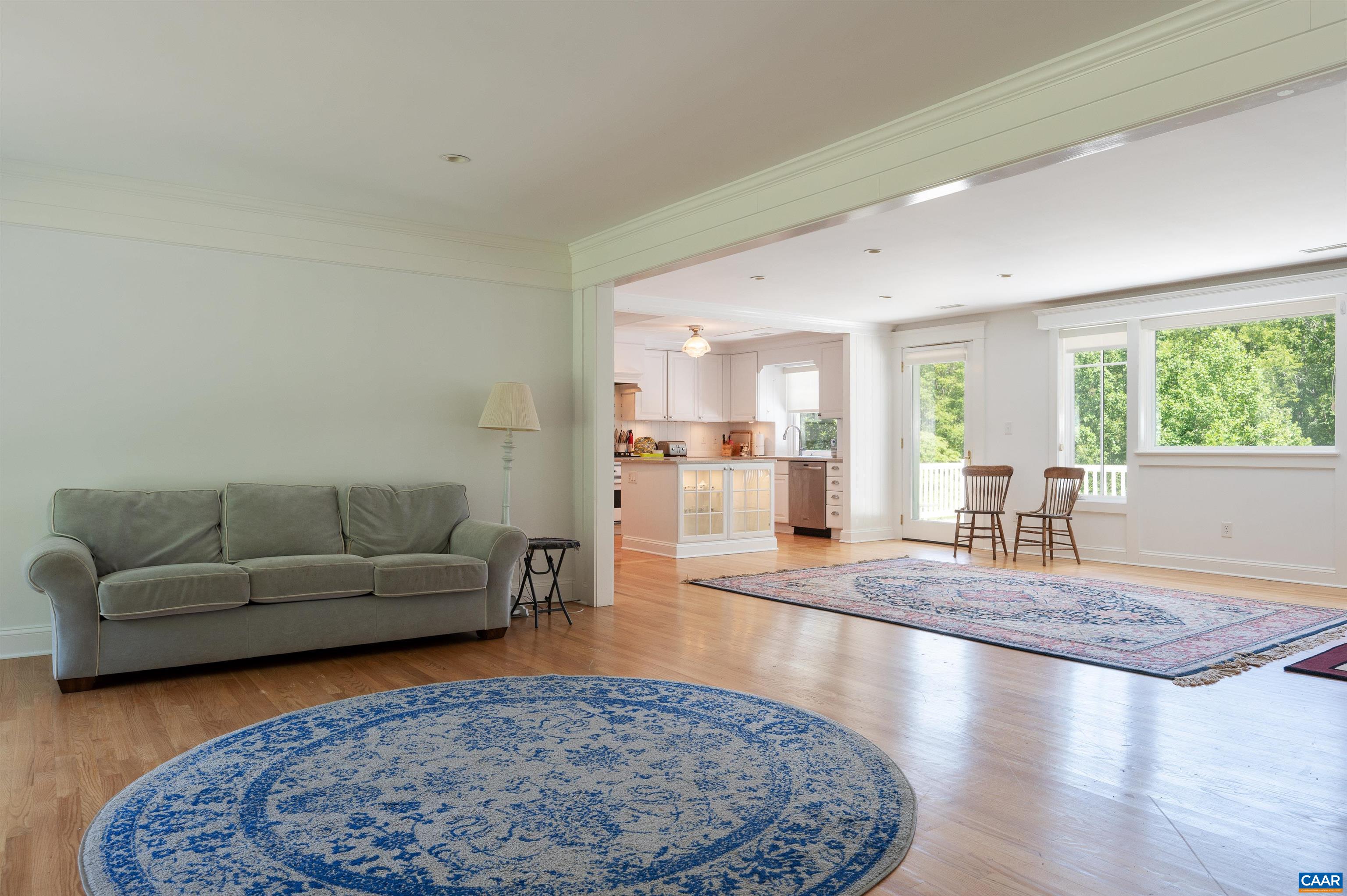 2845 Earlysville Road Earlysville, VA 22936 - Photo 4 of 35 a living room with furniture and a wooden floor