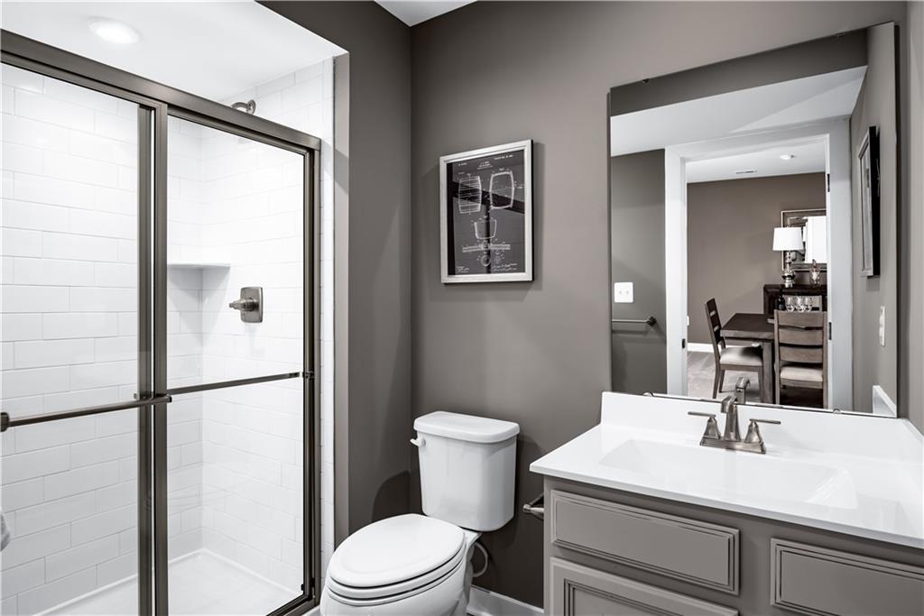 334 Dana Drive Eighty Four, PA 15330 - Photo 10 of 12 a bathroom with a sink a toilet and shower