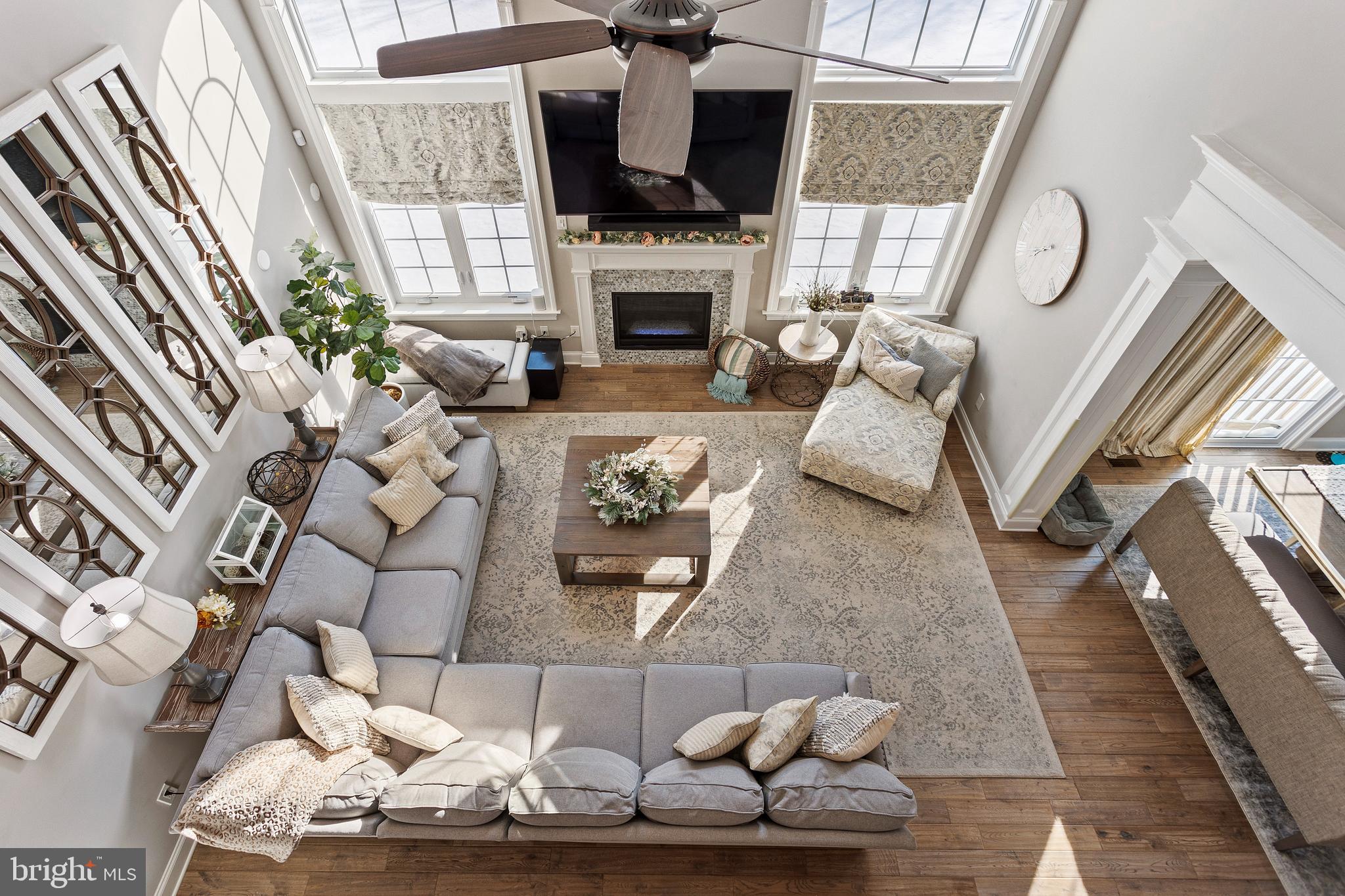 31 Kirk Road Garnet Valley, PA 19060 - Photo 16 of 35 Family Room view from 2nd Floor