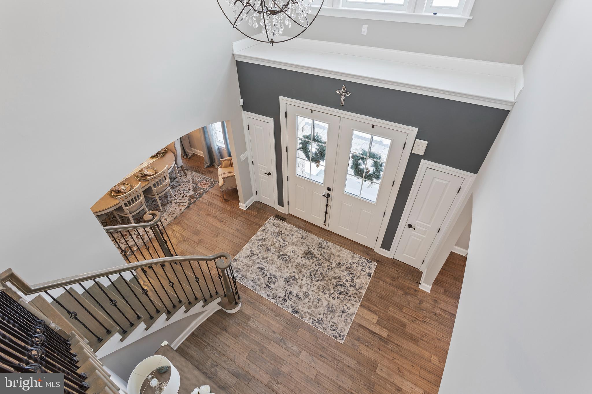 31 Kirk Road Garnet Valley, PA 19060 - Photo 17 of 35 Foyer View from 2nd Floor