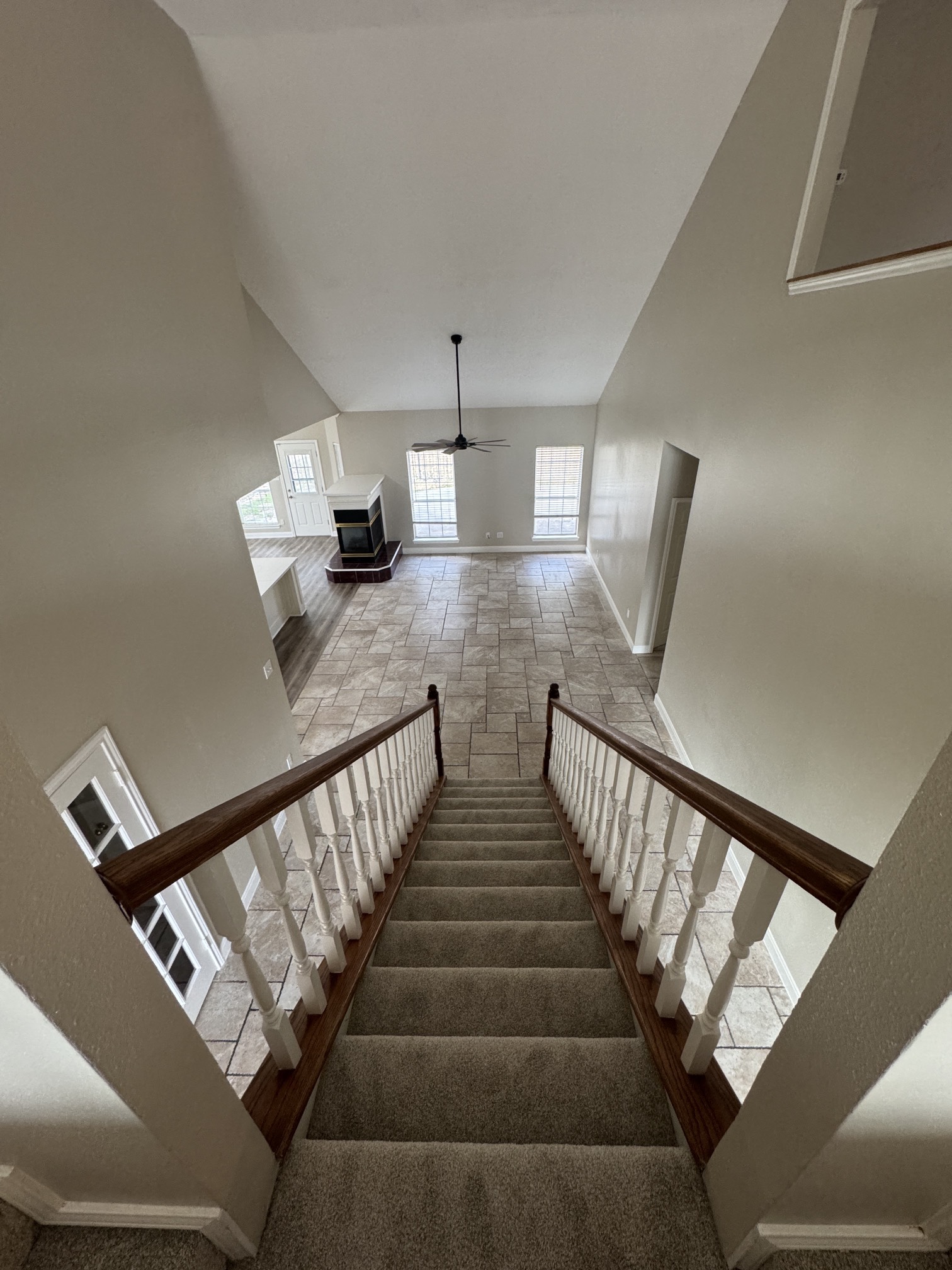 201 Pebble Springs Lane Cleveland, TX 77327 - Photo 20 of 27 a view of entryway and hall with wooden floor